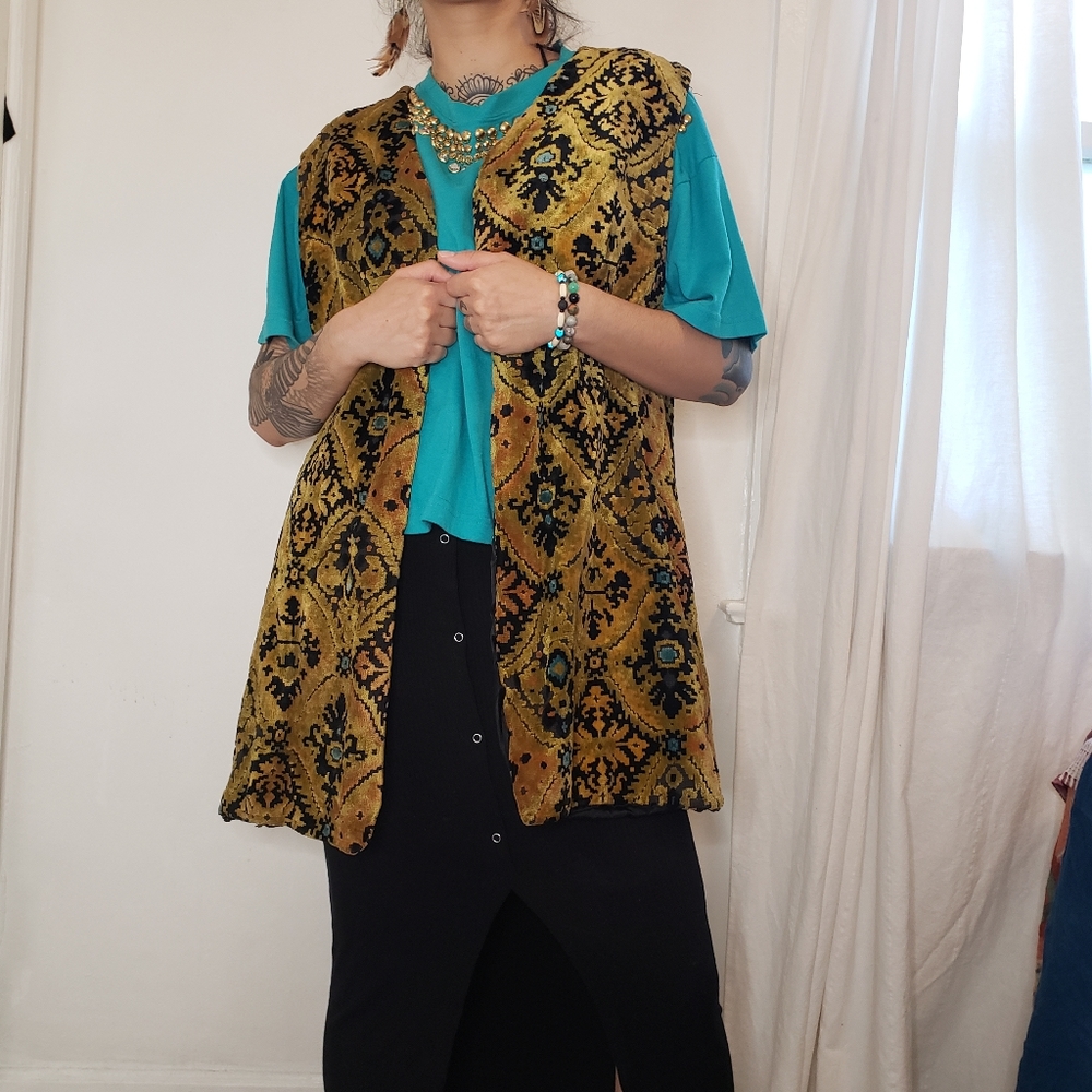 Ornate Gold Vest